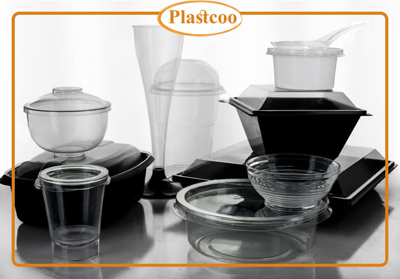 انواع ظروف یک‌بار مصرف پلاستیکی